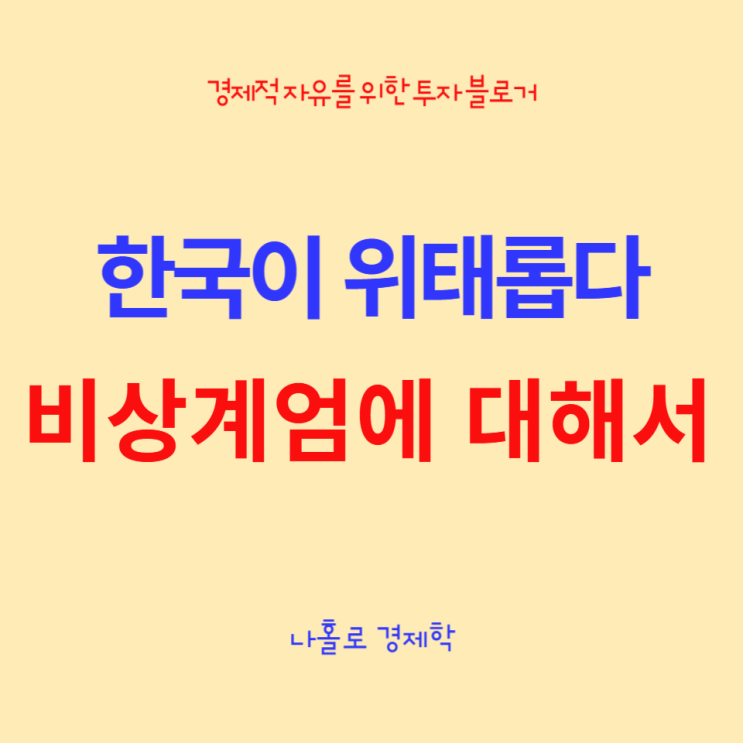 윤석열 대통령의 비상<b>계엄령</b> 발동 및 해제 (ft. 경계계엄... 
