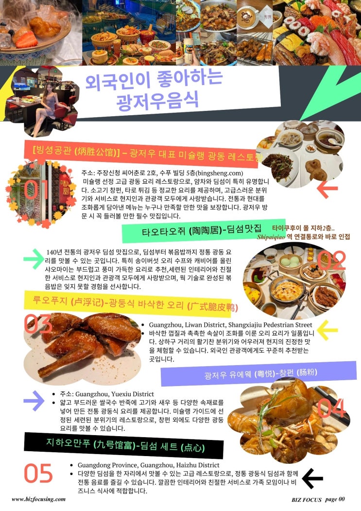  외국인이 좋아하는 광저우 음식!