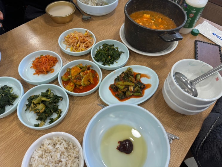  일산 노포 맛집 구산정 청국장 가격 / 포장 비추 내돈내산