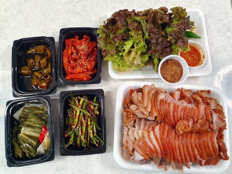  성남 을지대 맛집 은행동 맛집 방가네족발 푸짐해