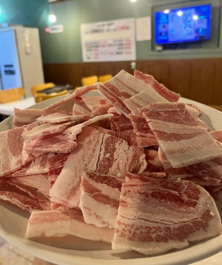  [대구/북구]칠성시장 근처 대구 대현동 냉삼 맛집 냉동삼겹살 전문 찬이네