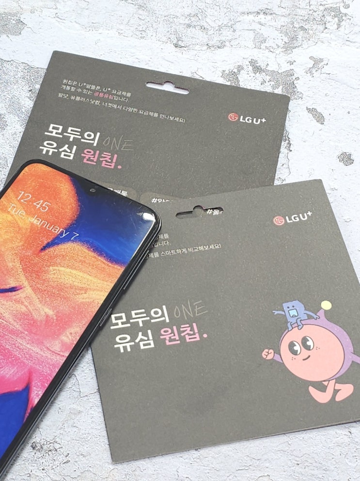  유플러스 원칩 유심 가격 및 셀프개통 절차