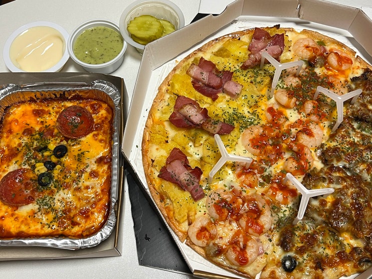  신림역 피자 맛집 청담피자 관악점 솔직후기
