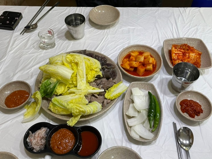  순천 웃장시장 순천 국밥거리 현지인 맛집, “순복식당”