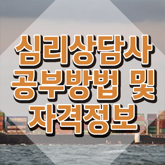  심리상담 책 , 심리상담사 자격증 1달 만에 합격정보 및 취업 전망