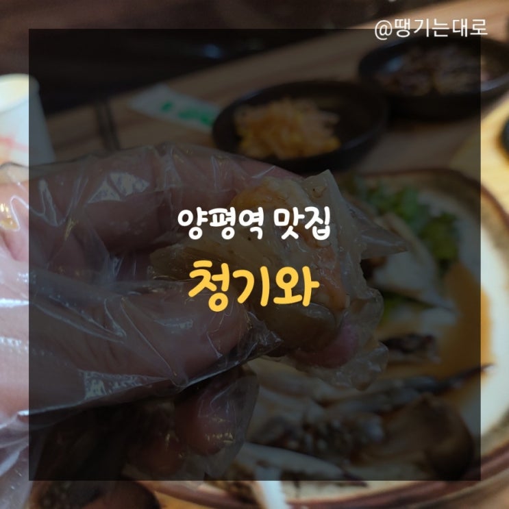 양평역 맛집 청기와