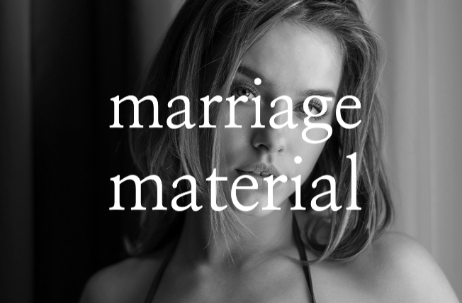  marriage materal - 결혼상대 영어로