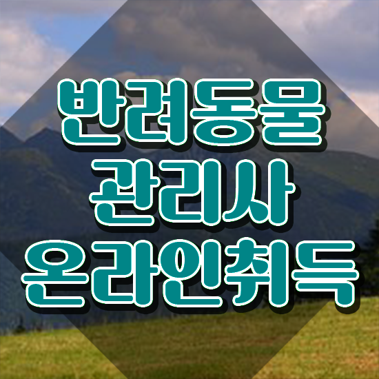  , 반려동물관리사 자격증 20일 만에 합격한 전략 , 취업정보