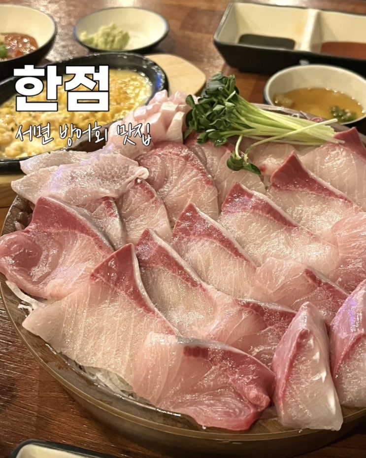  부산 서면횟집 한점 방어(소) 가성비 좋은 방어 맛집