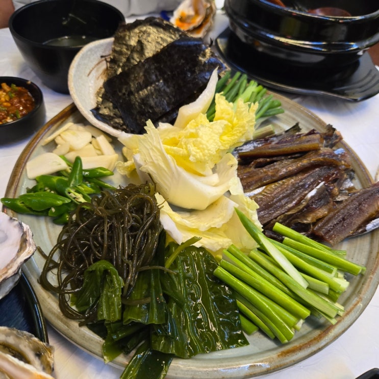  [어복수산]겨울 제철 고소한 석화와 비리지 않고 기름진 과메기 맛집 여주 먹자골목 맛집 술집 추천