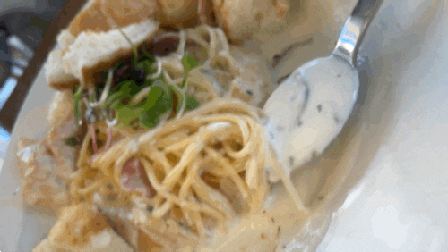  올리앤 의정부민락점 점심메뉴 빠네크림파스타, 치킨빠에야