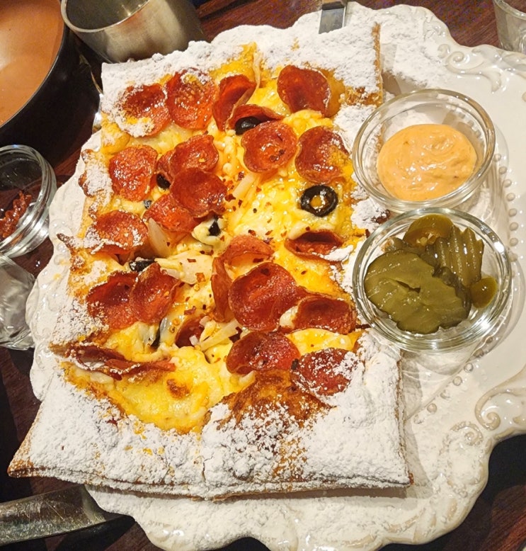  금별맥주 천호로데오점 - 매운 오돌갈비찜, 페퍼로니 피자가 맛있는 상위티어 프렌차이즈 술집