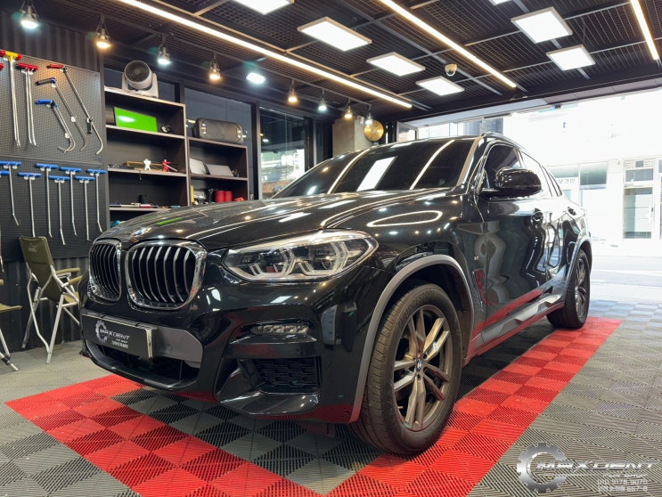  송도 BMW수리 도어에 발생한 도장 손상 스크래치 복원