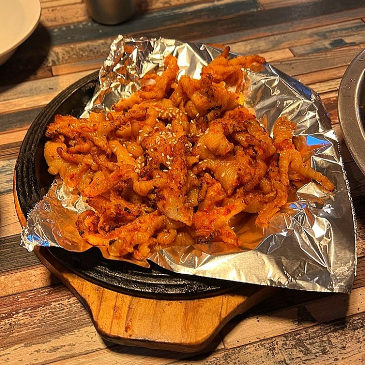  [의정부 맛집] 친구가 맛있다고 추천해 준 신화 포차, 무뼈 닭발 주먹밥 계란찜 후기