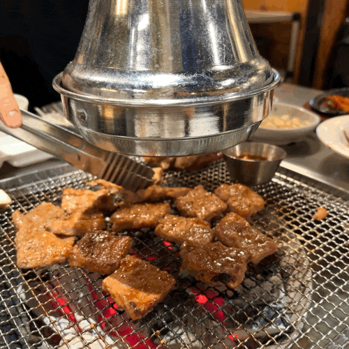  금정 맛집 서래통 숯불에서 구운 양념갈비