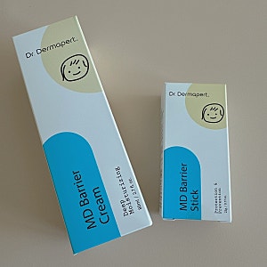 건조하고 민감한 아기를 위한 아기로션 스틱밤 추천 . 닥터더마퍼트 MD 베리어크림, 고보습 MD....