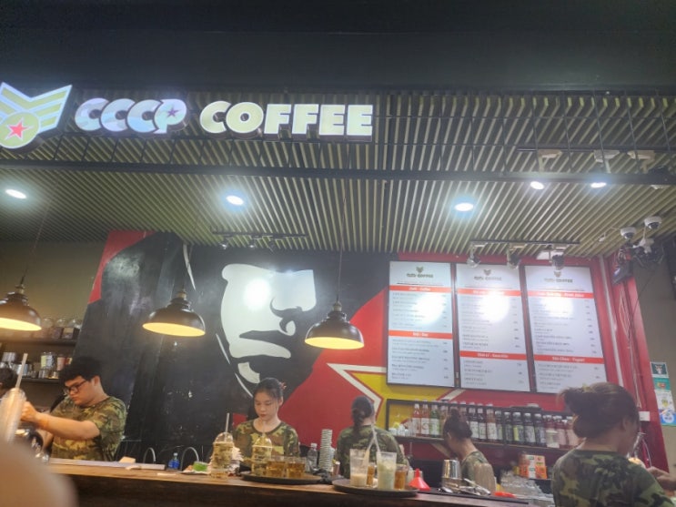  나트랑 커피 맛집(feat.  CCCP 커피, 롯데마트 롯데리아)