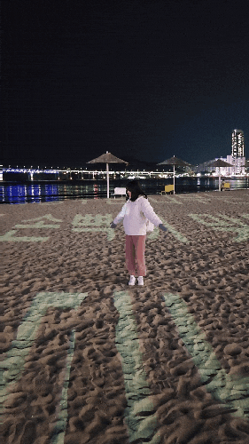  광안리 '바다빛미술관' 밤산책 코스로 추천해요!
