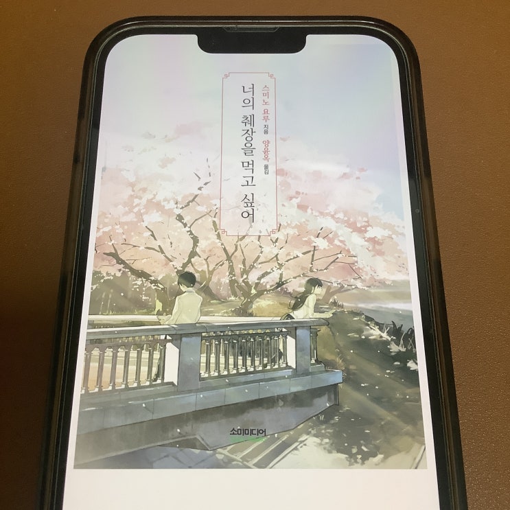  중2병 가득한 라이트 노벨 소설, 너의 췌장을 먹고 싶어 (스미노 요루)