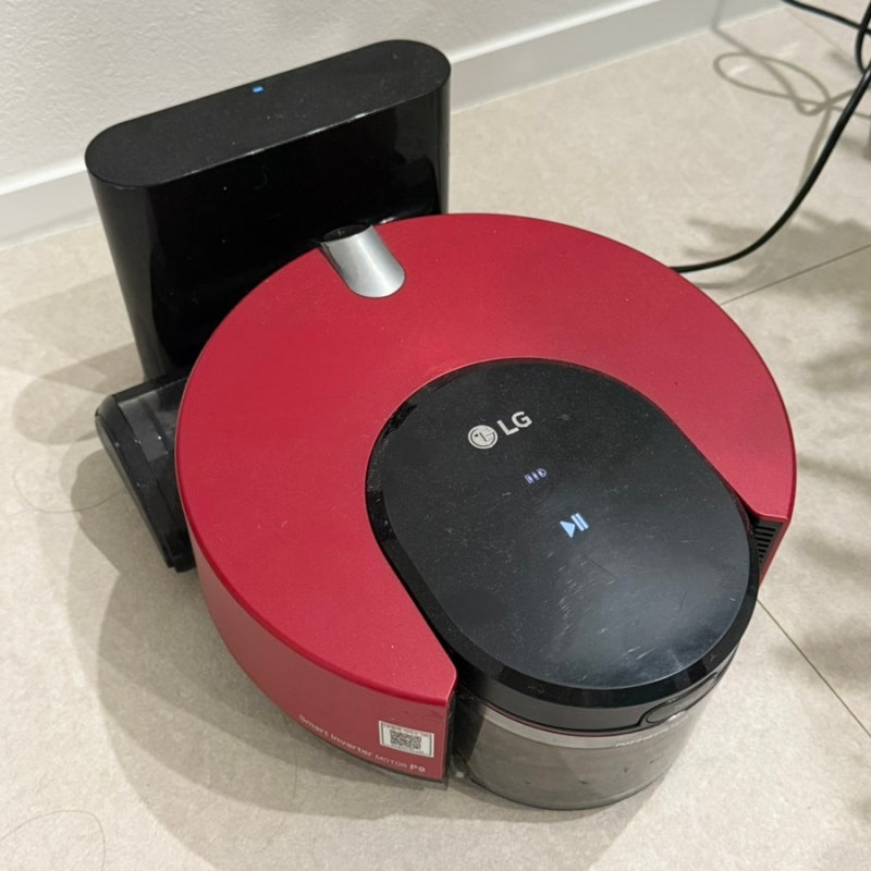 Lg 로봇청소기 R9 배터리교체 | lg로봇청소기고장이유