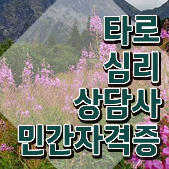  40대남자자격증 , 타로상담전문가 동영상 과정으로 고졸자도 최단기간 완료한 노하우