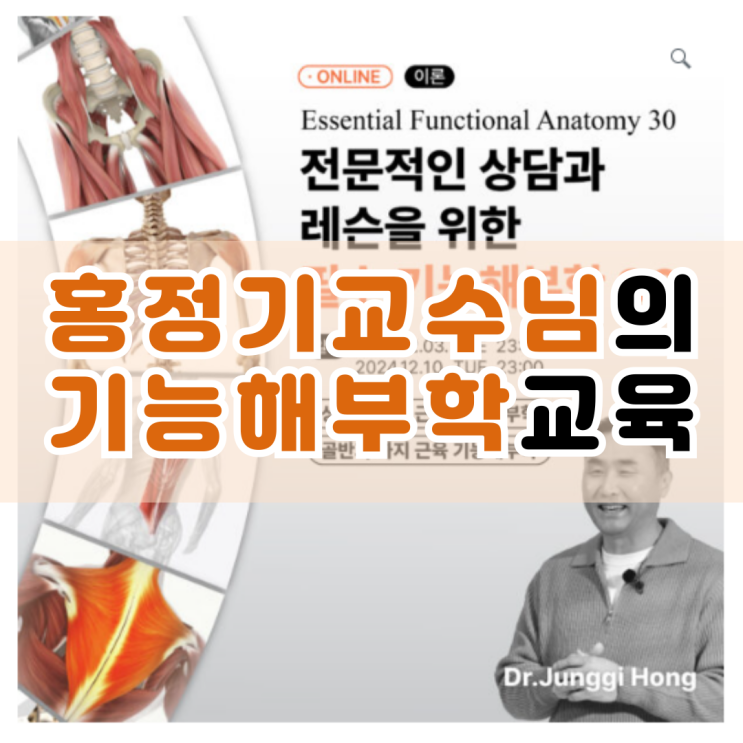  홍정기 교수님의 기능해부학 교육 Part 1 후기 : Exsci R
