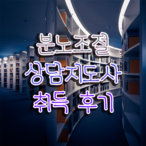  분노조절상담지도사 합격한 후기 , 활용 방법과 전망