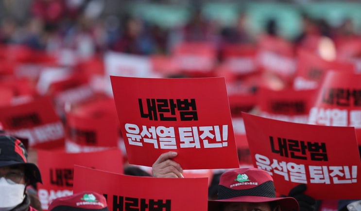  친위쿠데타 내란 윤석열 퇴진