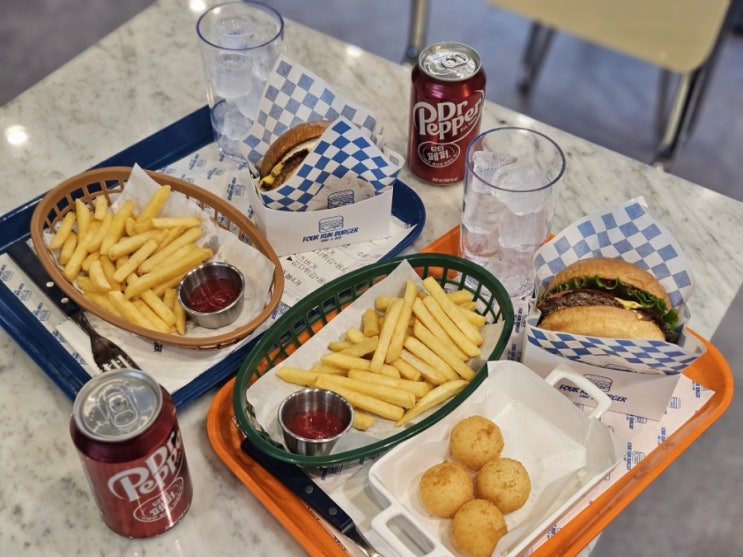  이천 하이닉스 맛집 수제버거가 먹고 싶다면 포런버거