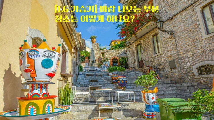  [LG 가습기] 바람 나오는 부분 청소는 어떻게 하나요?