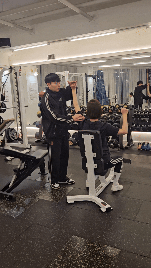 <b>부천 상동 재활</b> pt, 히어로짐 헬스장 어깨 근육 통증 해결!