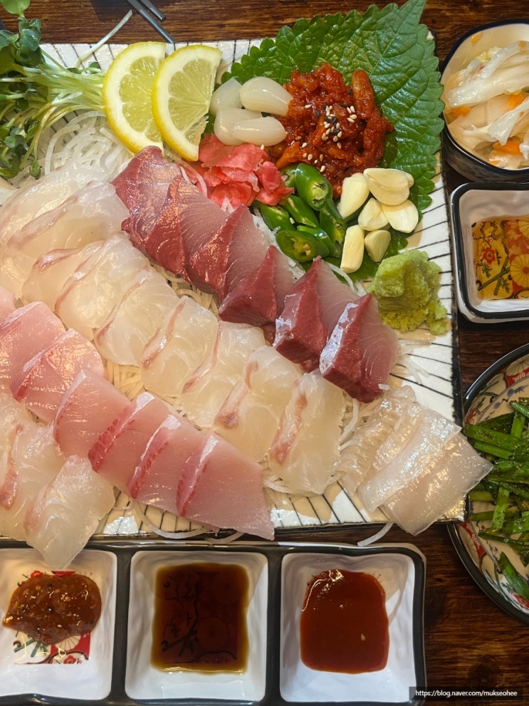  구디맛집술집 심야포차 심연 방어 숙성회 한라산