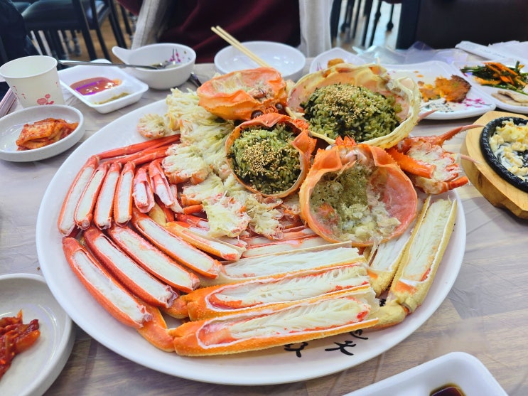  속초 대포항대게 맛집 추천 수율 좋고 가성비는 더 좋은 감동대게 후기