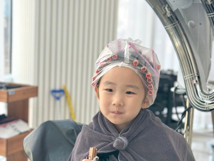  여아 아기파마 언제부터 여자아기 어린이 첫 파마 후기