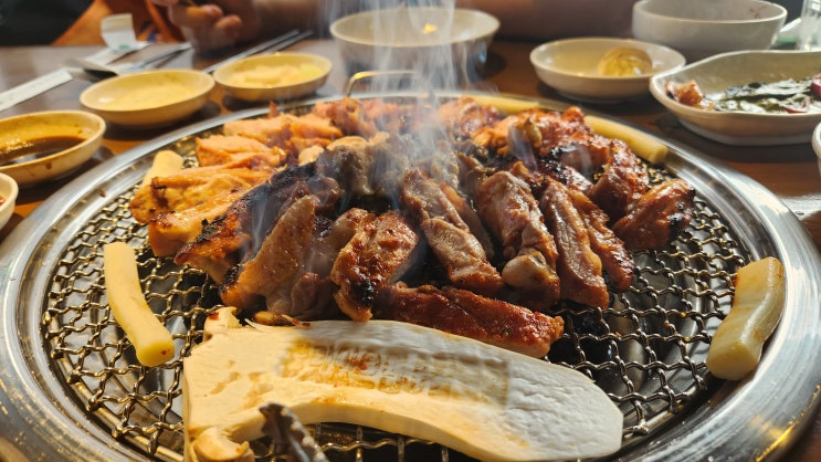  [신림 맛집] 박재성의 메밀 숯불닭갈비에서 아내와 함께 숯불 닭갈비 맛있게 먹고 온 후기 / 타임스트림
