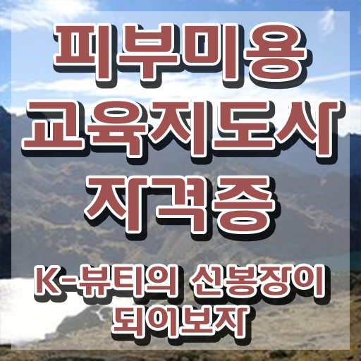  피부관리사 되는법 , 피부미용교육지도사 자격증 온라인으로 쉽게 준비한 방법 완벽 정리