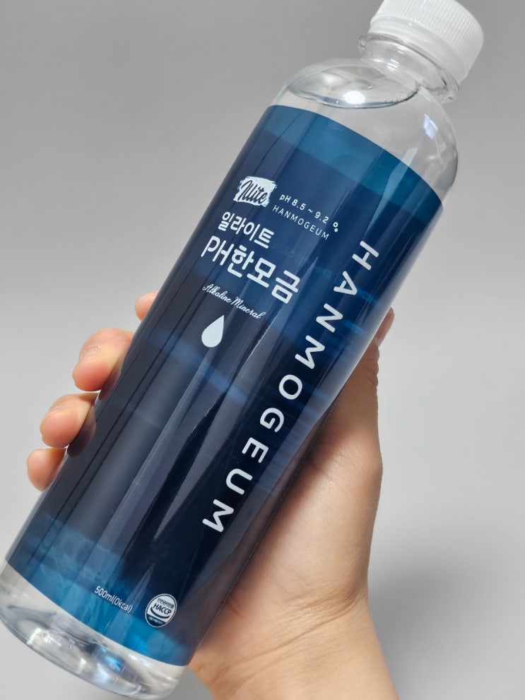  미네랄워터 활성산소 가득한 물애담 알칼리수 PH한모금