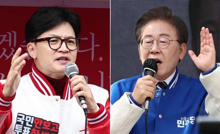 '계엄사태 이후 <b>탄핵</b>정국' 속... 한동훈, <b>오세훈</b>, <b>이재명</b>... 