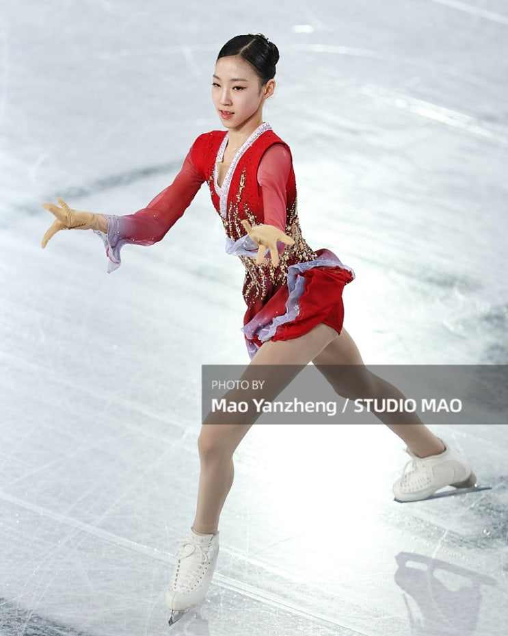 김유성 2024 ISU <b>피겨</b> 주니어 <b>그랑프리 파이널</b> 여자싱글 5위
