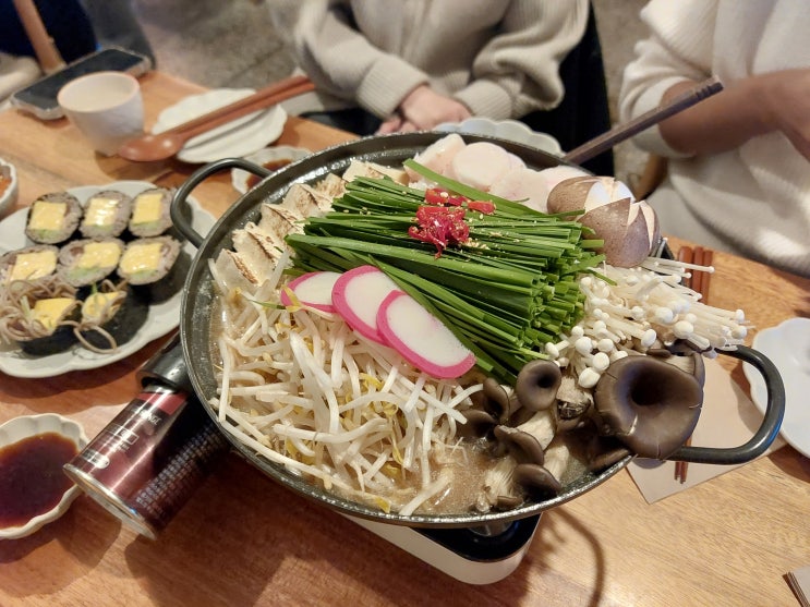  [서울 용산역 맛집] 용산마루 :: 한우모츠나베, 메밀김밥이 맛있는 일식당 내돈내산 후기