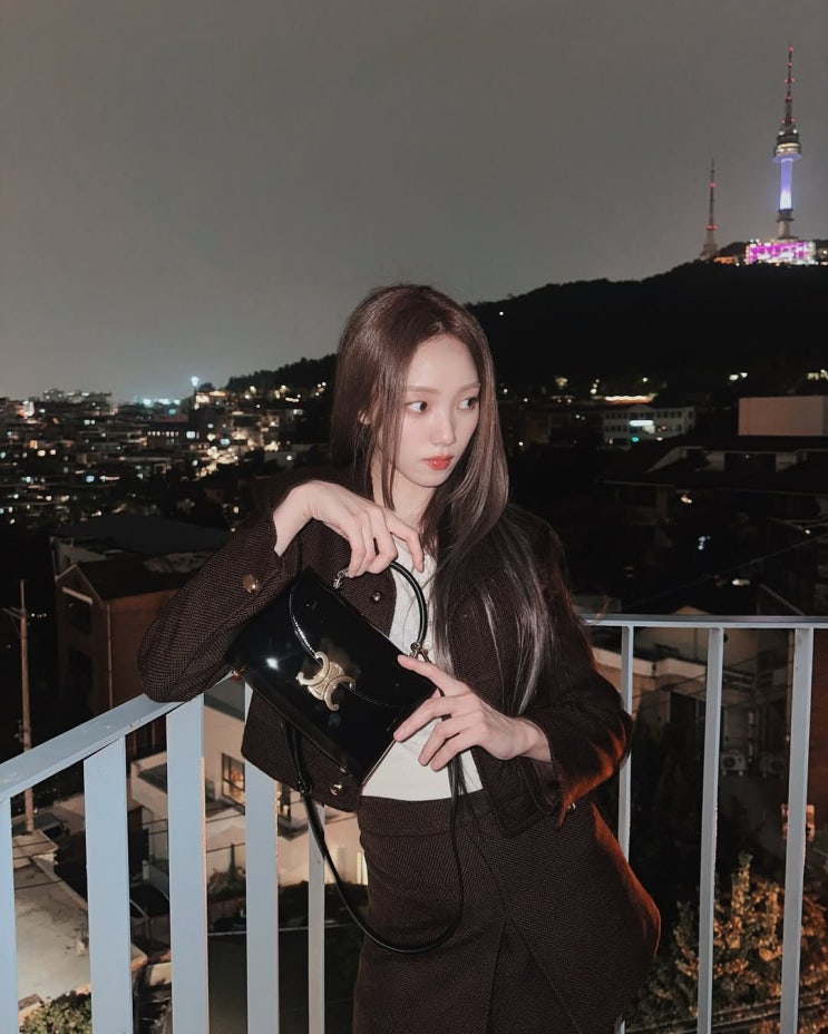  30대 데일리백으로 에디슬리먼이 재해석한 여성 명품 브랜드 셀린느 트리오페 틴 니노백 여자 가방 w. 이성경