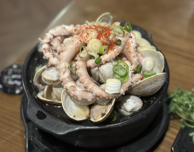  역삼 해산물 맛보기 좋은 식당! | 비진도해물뚝배기