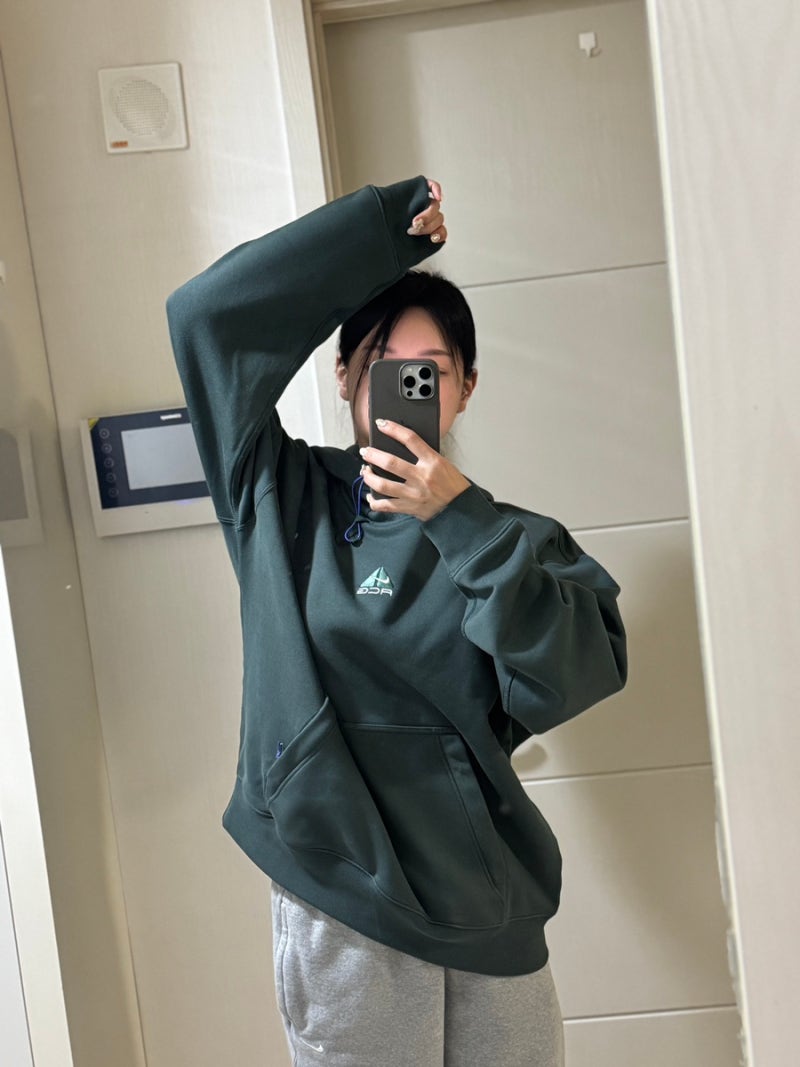 나이키 ACG 써마핏 플리스 풀오버 후드티 후기