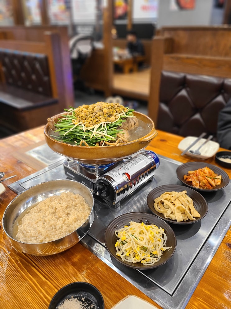  서창동 오리백숙 잘하는 서창 2지구 맛집 먹보오리