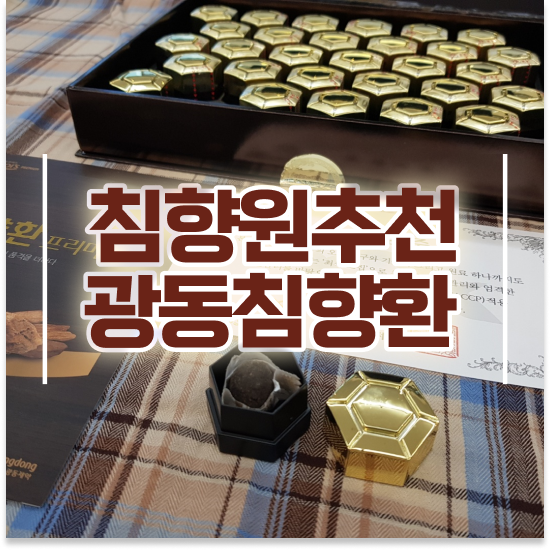  선물추천 몸이무거워요 기력찾기 침향원 프리미엄 원료 확인하기
