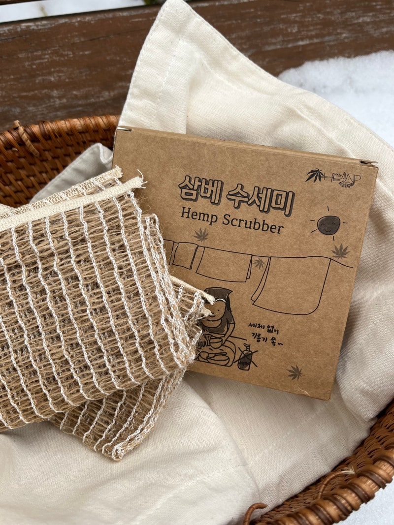 천연향균 수세미 추천 [ 예고은 삼베수세미 ]