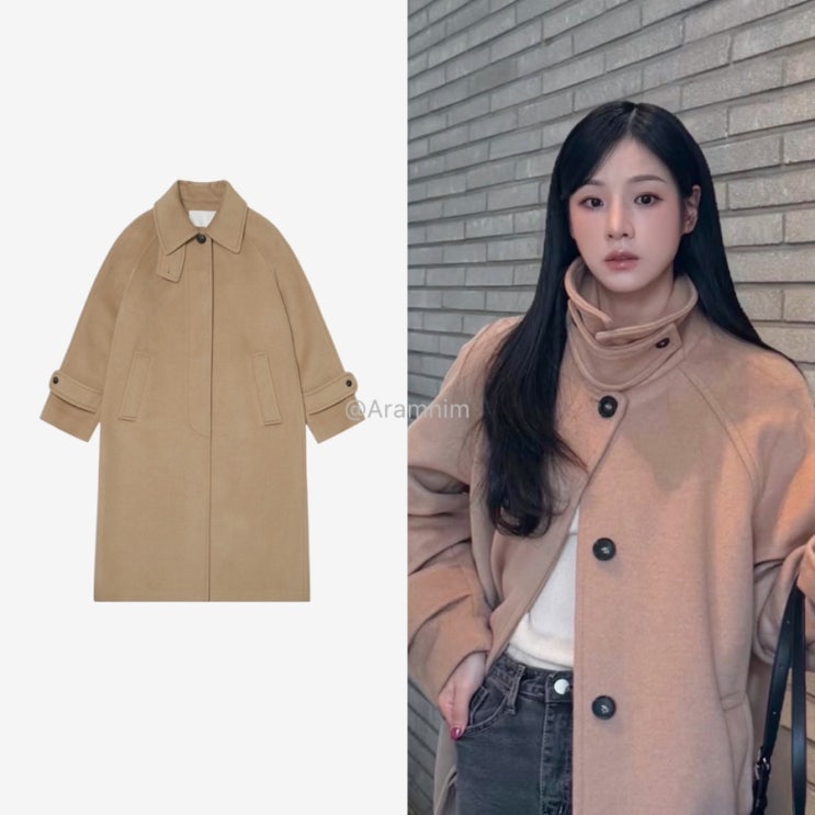 22기 옥순ㅣ캐시미어 코트ㅣ드로우핏 우먼 코트