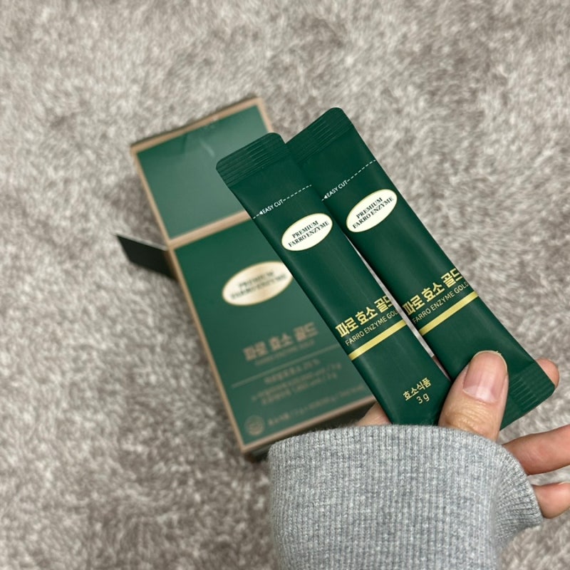 올바른 ALLBARUN 이탈리아산 100% 곡물 발효효소 파로 효소 골드