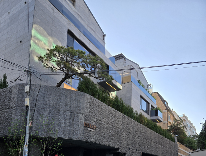  한남동 고급빌라 베레사한남, 신축 빌라 8세대 참한 분양가가 바로 입주 가능해요.