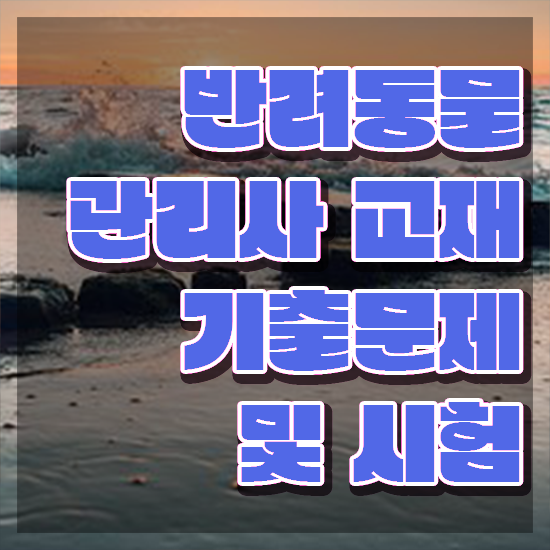  반려동물목욕관리사 , 반려동물관리사 자격증 취득한 노하우 핵심 정보 가득